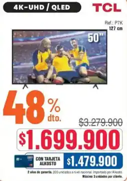Alkosto Tcl tv 50" oferta