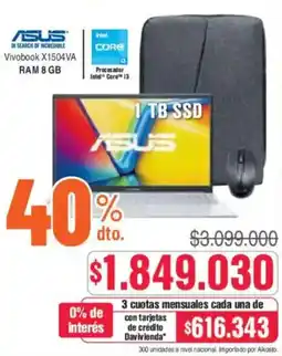 Alkosto Asus laptop oferta
