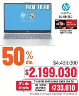 Alkosto Hp laptop oferta