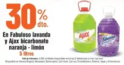 Alkosto Ajax en fabuloso lavanda y bicarbonato naranja - limón oferta