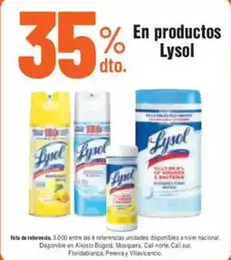 Alkosto Lysol en productos oferta