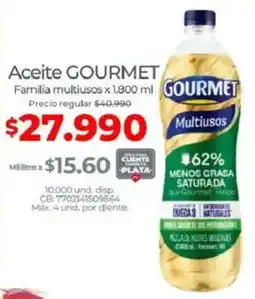 Olímpica Gourmet aceite familia multiusos oferta