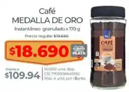 Olímpica Café medalla de oro oferta