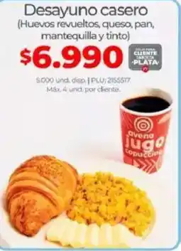 Olímpica Desayuno casero oferta