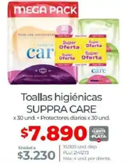 Olímpica Suppra care toallas higiénicas oferta