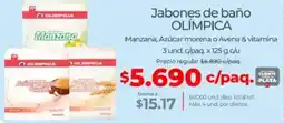 Olímpica Olímpica jabones de baño oferta