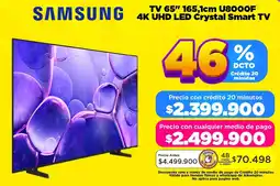 Alkomprar Samsung smart tv 65" oferta