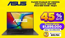 Alkomprar Asus portátil vivobook 16" oferta
