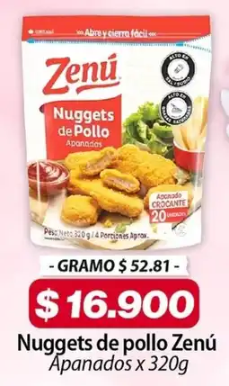 El Cámbulo Zenú nuggets de pollo apanados oferta