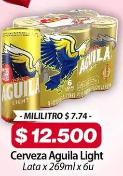 El Cámbulo Aguila light cerveza lata oferta