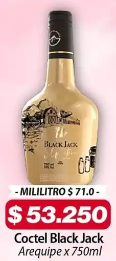 El Cámbulo Black jack coctel arequipe oferta