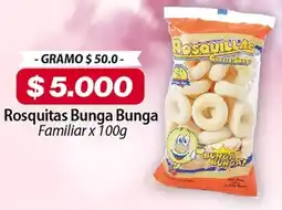 El Cámbulo Rosquitas bunga bunga familiar oferta