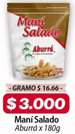 El Cámbulo Maní salado aburrá oferta