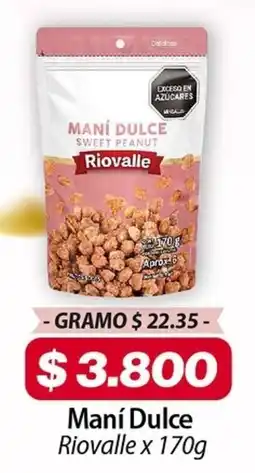 El Cámbulo Maní dulce riovalle oferta