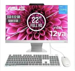 Falabella Todo en uno Intel Core I3 1215U SSD 512GB DDR4 8GB NO DVD Pantalla 215 FHD Blanco oferta