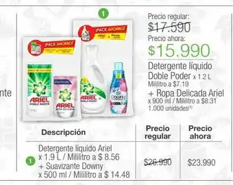 Jumbo Detergente líquido doble poder oferta
