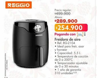 Metro Freidora de aire oferta