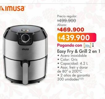 Metro Easy fry & grill 2 en 1 oferta