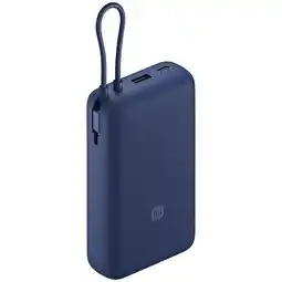 Falabella 33W Power Bank 20000mAh Cable Integrado Azul oferta