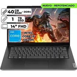 Falabella PORTÁTIL V14 G4 INTEL CORE I5-13420H 40GB RAM 1TB SSD 14 FHD oferta