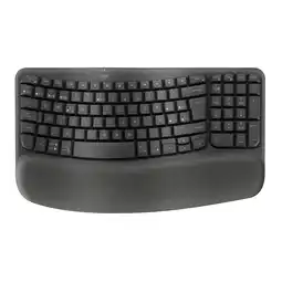 Falabella Teclado Ergonómico Inalámbrico Wave Keys Negro Español oferta