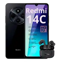 Falabella Celular Redmi 14C 256GB4GB RAM - Negro oferta