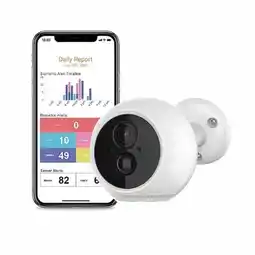 Falabella Cámara de Seguridad Recargable App Tuya Monitoreo Inteligente sin Cables oferta