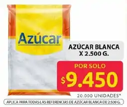 Ara Azúcar blanca oferta