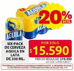 Ara Aguila cerveza oferta