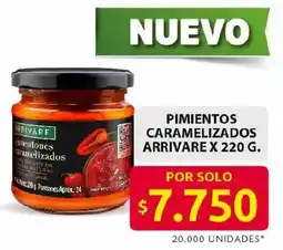 Ara Arrivare pimientos caramelizados oferta