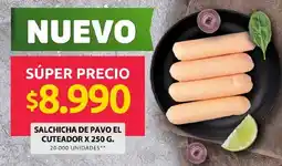 Ara Salchicha de pavo el cuteador oferta