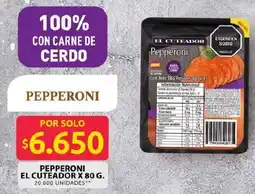 Ara El Cuteador pepperoni oferta