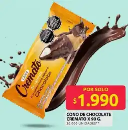 Ara Cremato cono de chocolate oferta