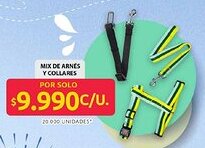 Ara Mix de arnés y collares oferta