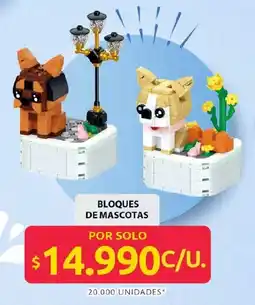 Ara Bloques de mascotas oferta