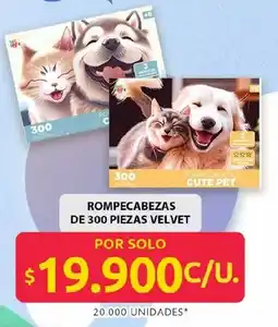 Ara Rompecabezas de 300 piezas velvet oferta