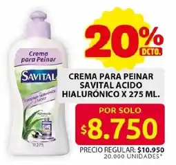 Ara Savital crema para peinar oferta