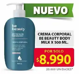 Ara Be Beauty crema corporal body milk oferta