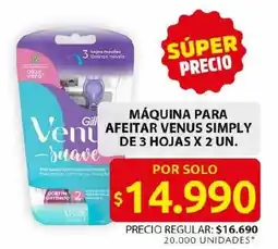 Ara Venus máquina para afeitar oferta