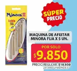 Ara Minora II maquina de afeitar oferta