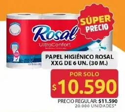 Ara Rosal Ultraconfort papel higienico oferta
