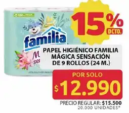 Ara Familia Magica Sensacion papel higienico oferta