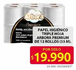Ara Arbora Premium papel higienico oferta