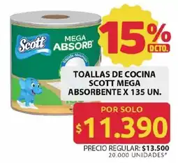 Ara Scott Mega Absorbent toallas de cocina oferta