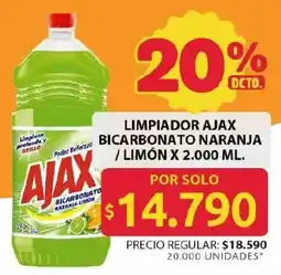 Ara Ajax bicarbonate naranja limpiador oferta