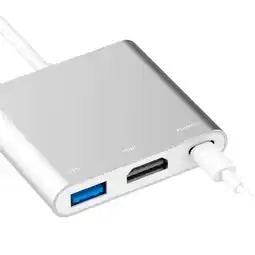 Falabella Adaptador hub multipuertos puertos USB-C 3 en 1 celular y pc BE-BZ07 oferta