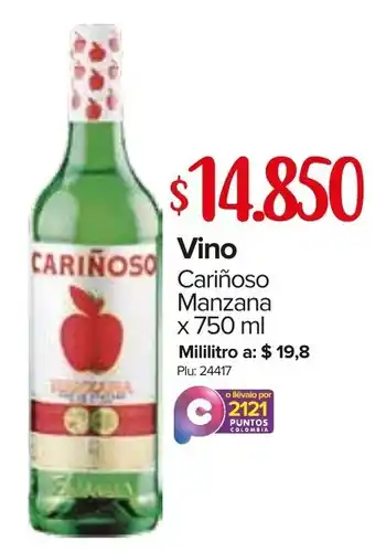 Vino Cariñoso Manzana 750ml