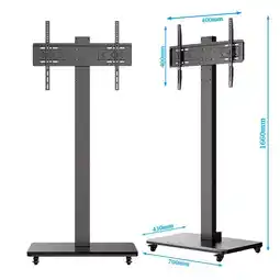 Falabella Soporte Televisor Smart Tv Base Pedestal Móvil Con Ruedas oferta