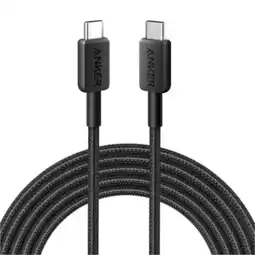 Falabella Cable 322 USB C a USB-C Negro 1.8m oferta