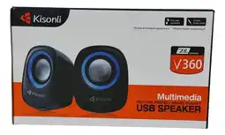 Falabella Parlantes Pc Multimedia Conexión Usb 35mm Control Volumen oferta